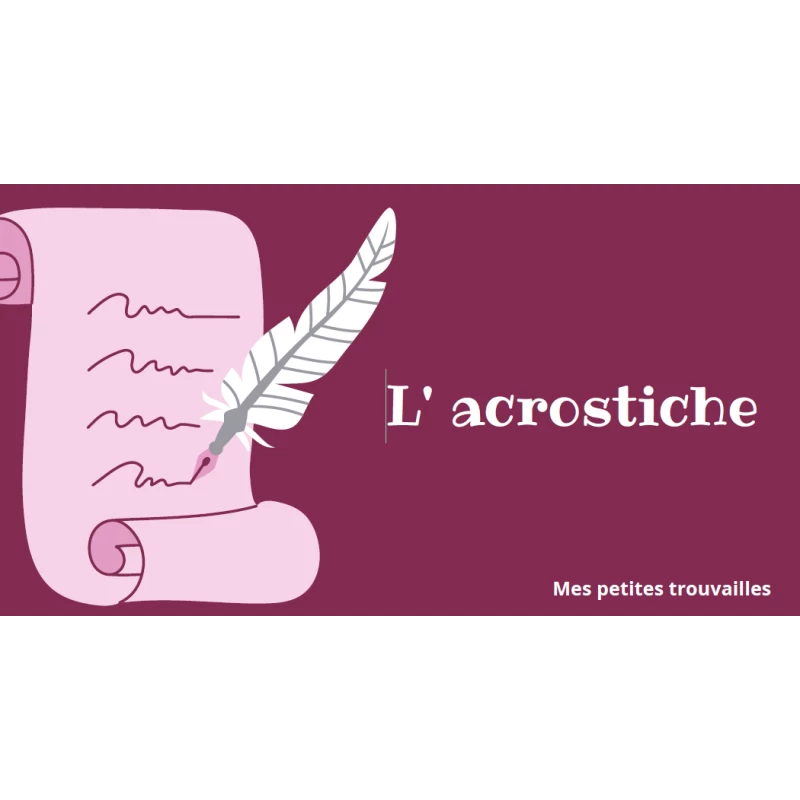 Acrostiches