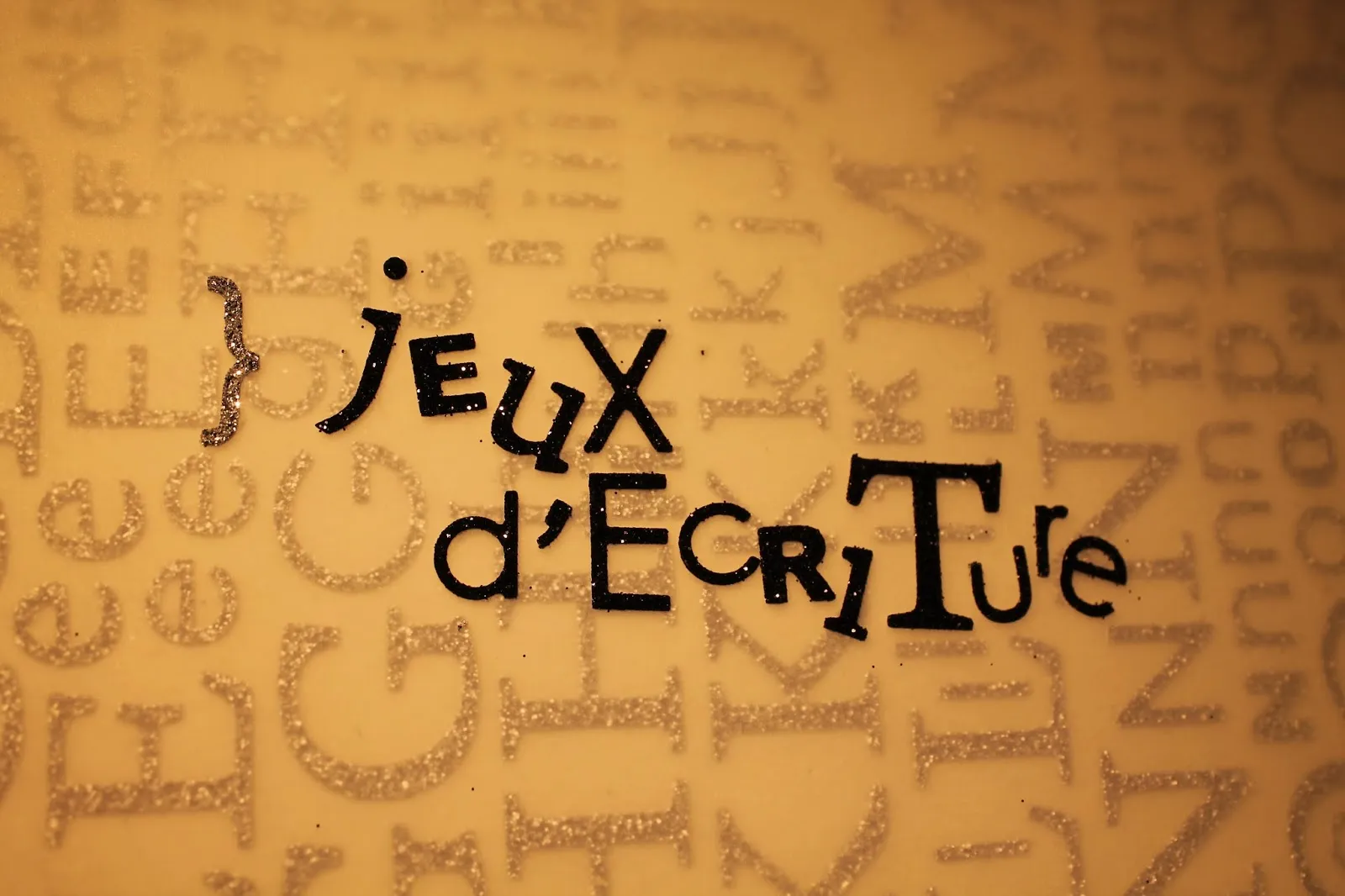 Jeux d’écriture